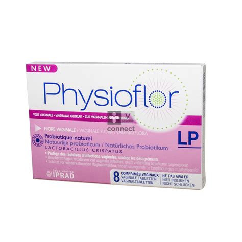 Physioflor Lp Vaginale Tabl 8