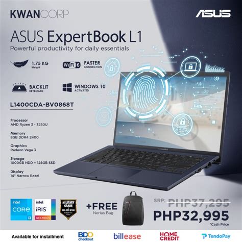 Asus Expertbook L L Cda Bv T Amd Ryzen U Gb Ram Radeon