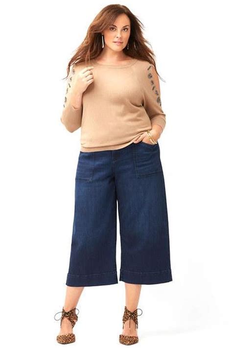 Awesome Inspirations Wide Leg Denim For Plus Size Wide Leg Pants