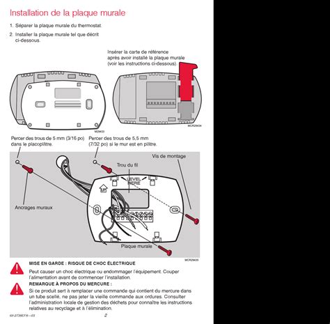 Honeywell Focuspro Th6000 Series Installation Manual 1002892 User