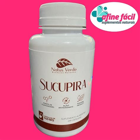 Sucupira Pura Natus Verde 100 Cápsulas de 500Mg Afine Fácil Suplementos