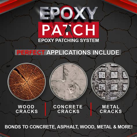 Epoxy Floor Patching System 3 Part Mortar Patching Kit For Concrete