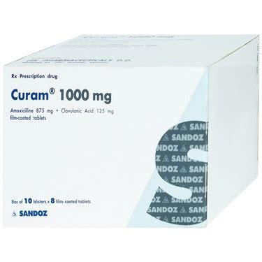 Curam 1000mg và các lưu ý cần nhớ khi sử dụng thuốc