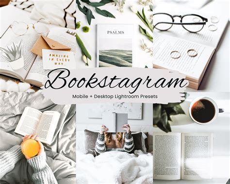 20 Bright Bookstagram Lightroom Preset Bookstagram Filter Book Preset