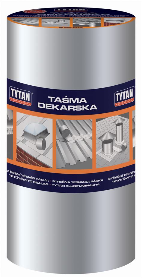 TYTAN TAŚMA DEKARSKA ALUMINIUM 30CMX10M Specjalistyczna Chemia