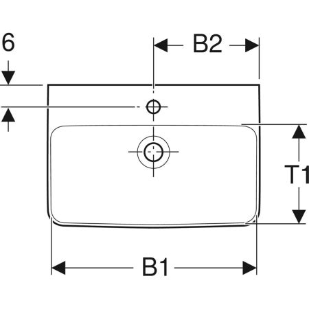 Geberit Renova Compact Waschtisch Geberit Ch