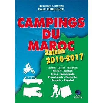 Campings Du Maroc Edition Broch Emile