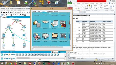 Lab Configuring And Verifying Ipv Acls Youtube