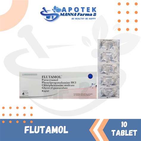 Jual Flutamol Kaplet Per Strip Tablet Shopee Indonesia