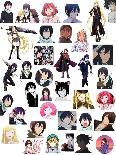 Anime Stickers Noragami Pegatinas Bonitas Pegatinas Kawaii