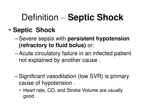 Ppt Sepsis And Septic Shock Powerpoint Presentation Free Download