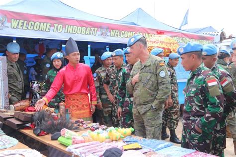 Penampilan Seni Dan Budaya Pasukan Garuda Pukau Tentara Unifil D Foto