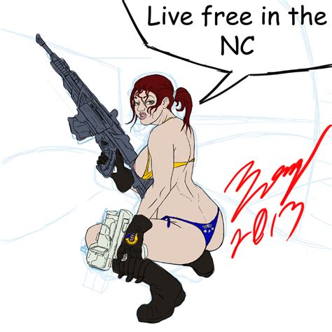 NC Pin Up WIP By Villainous Muse Hentai Foundry