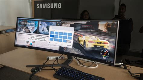 Samsungs Latest Gaming Monitors Are All About Quickness And Curves