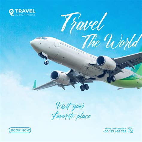 Travel Agency Social Media Banner Design On Behance