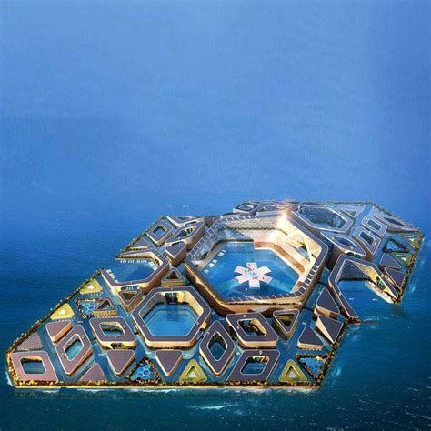 If Built This Incredible Floating City With Underwater Streets Will Be