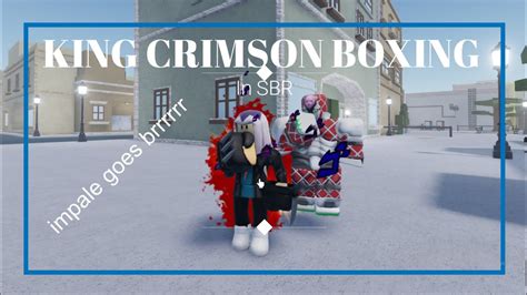 YBA King Crimson Boxing In Sbr YouTube