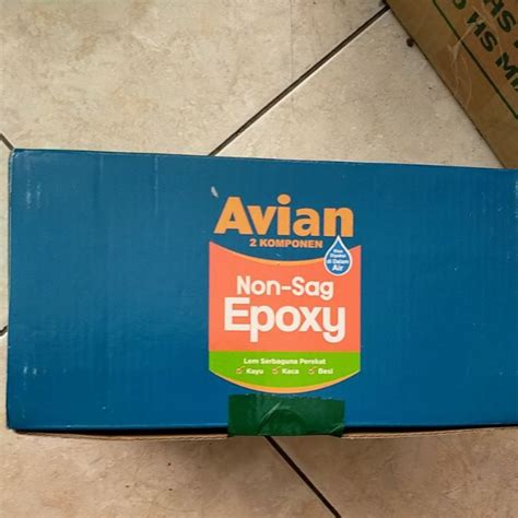 Jual Murah Lem Epoxy Tahan Air Dempul Kapal Avian Epoxy Non Sag Lem