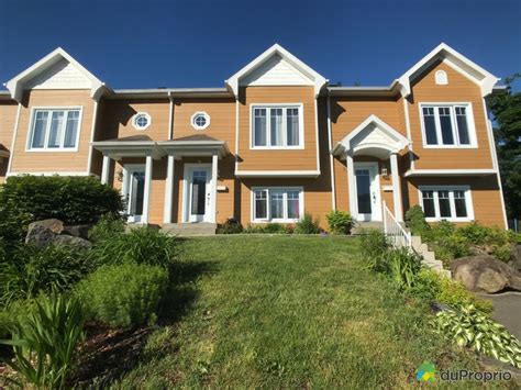 Maisons En Rangée De Ville à Vendre Québec Rive Sud Lévis Duproprio