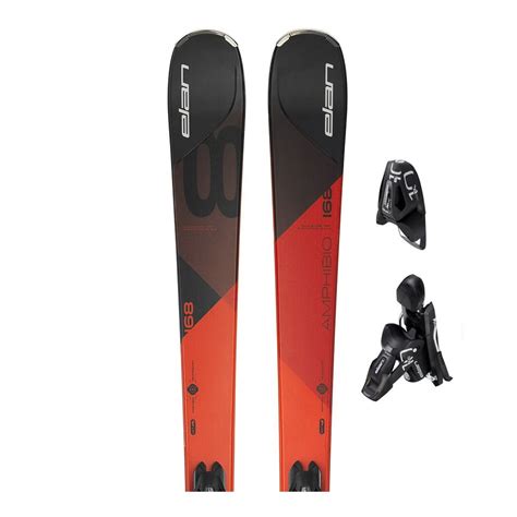 ELAN Elan AMPHIBIO 8 PS Sci All Mountain Black Red Attacchi EL 10 0