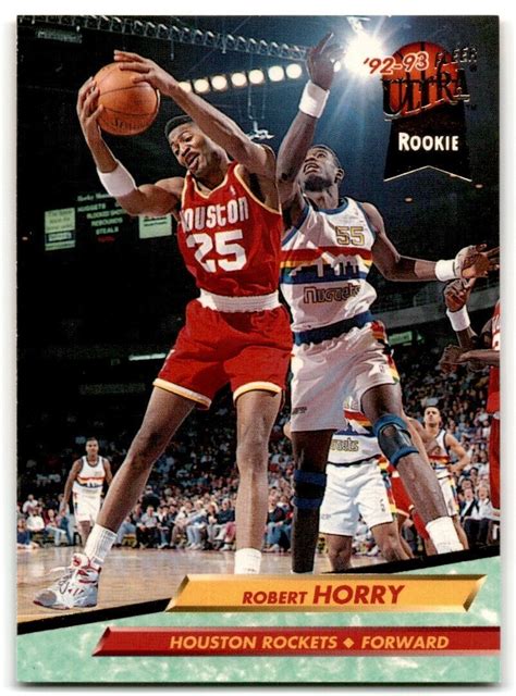 1993 94 Fleer Ultra Rookie Robert Horry Rookie Houston Rockets 271 EBay