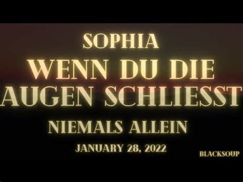 SOPHIA Wenn Du Augen schließt Lyrics YouTube