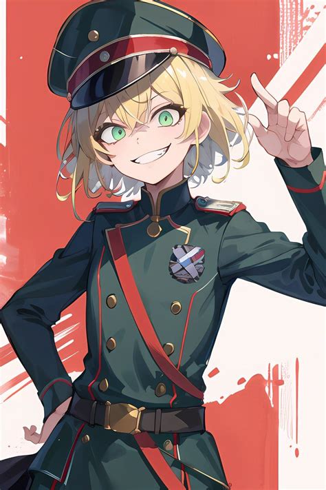 Tanya Degurechaff Youjo Senki Ai Art Artofit