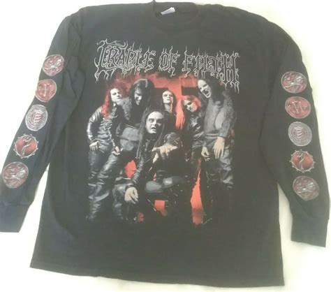 Vintage Cradle Of Filth Long Sleeve Size L Ebay