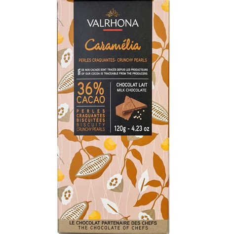 Valrhona Caramelia Crunchy Pearls 36 Bar 120G Amazon In Grocery