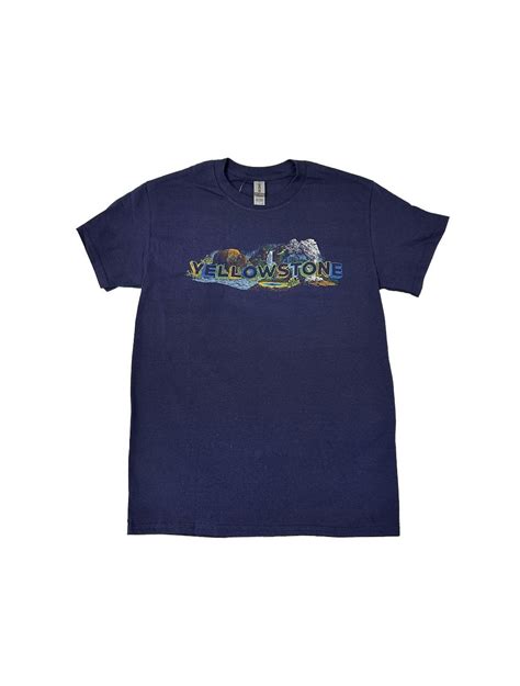 Yellowstone National Park Lodges Yellowstone Cosmic T-Shirt - The only official in park lodging