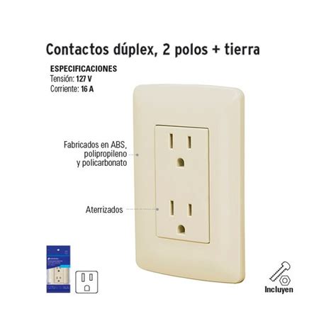 Compra En Linea Contacto D Plex Polos Tierra Volteck En