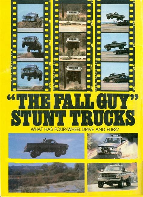 The Fall Guy Stunt Trucks