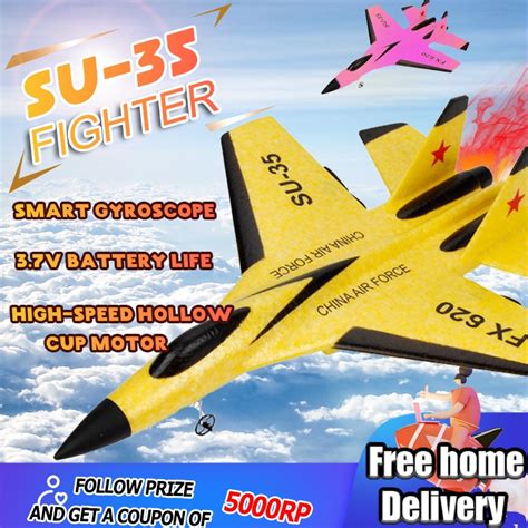 Jual Mainan Pesawat Rc Terbang Remote Control Led Pesawat Glider