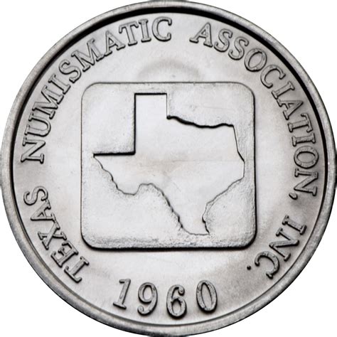 Token Texas Numismatic Association 63rd Convention 2021 United