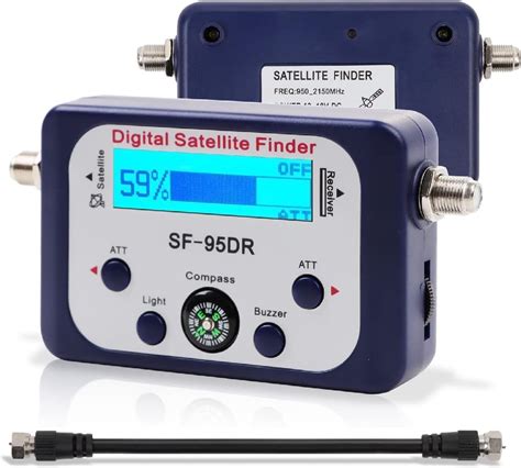 Localisateur De Signaux Satellite Digital Satellite Finder Sf Dr