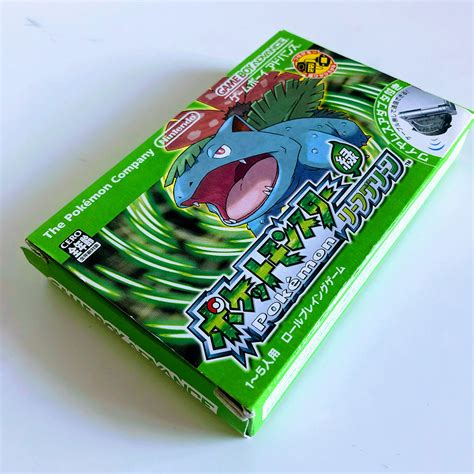 Pok Mon Leaf Green Game Boy Advance Japan Import Retrobit Game