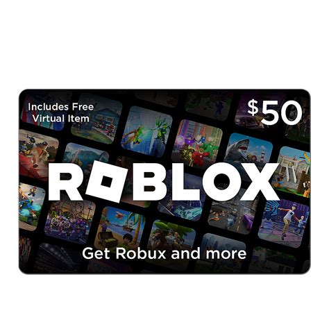 Roblox $50 Digital Gift Card [Includes Virtual Item] [Digital] Roblox ...