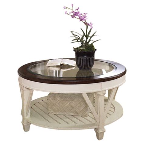 Coastal Coffee Table Round Beach Cottage Style Coffee Tables Shop The Styles Seas Your Day