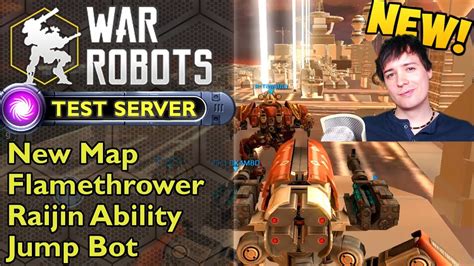 War Robots Test Server Analysis New Map Raijin Ability