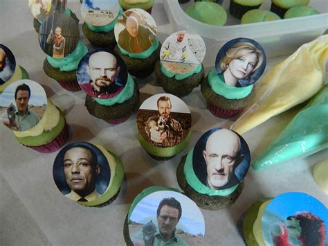 Breaking Bad Cupcake Breaking Bad Cupcakes Pizza Slice High Tea