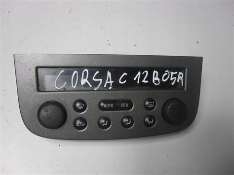 PANEL STEROWANIA KLIMATYZACJI OPEL CORSA C 05R 96252168 za 53 77 zł z