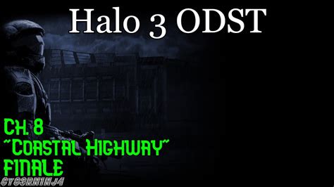 Halo Odst Co Op Ch Coastal Highway Finale Youtube