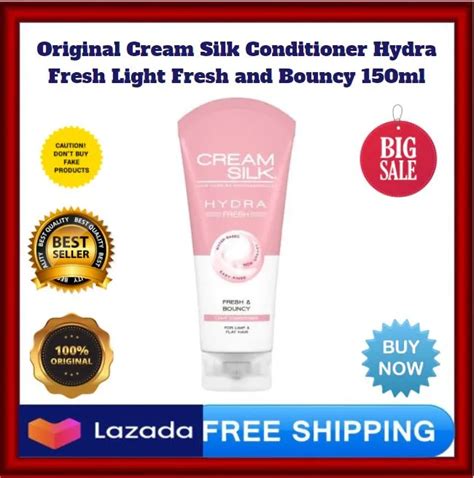 Original Cream Silk Conditioner Hydra Fresh Light Fresh And Bouncy