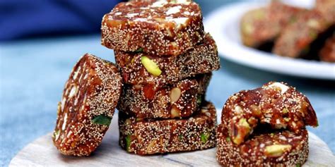 Khajur Roll Sugar Free Dates And Dry Fruit Roll Tasted Recipes