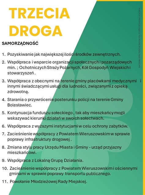 Artur Dulski Kandydat Trzeciej Drogi Na Burmistrza Miasta I Gminy