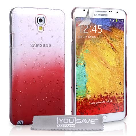 Yousave Samsung Galaxy Note Neo Case Red Mobile M