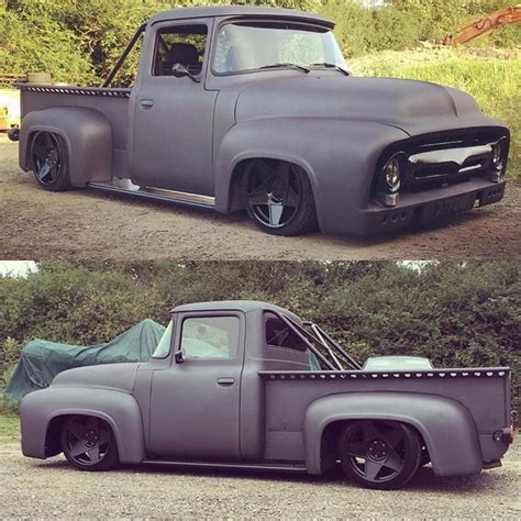 Really Nice #customtruck #lowriding #lowridertruck 56 Ford Truck, Ford ...