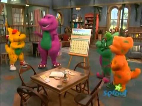 Barney Days Of The Week