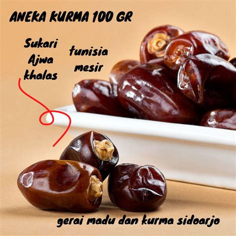 Jual Kurma Sukari Basah Khalas Ajwa Golden Valley Kurma Ibu Hamil