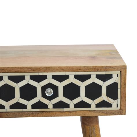 Bone Inlay Console Table dropshipping | Artisan furniture UK